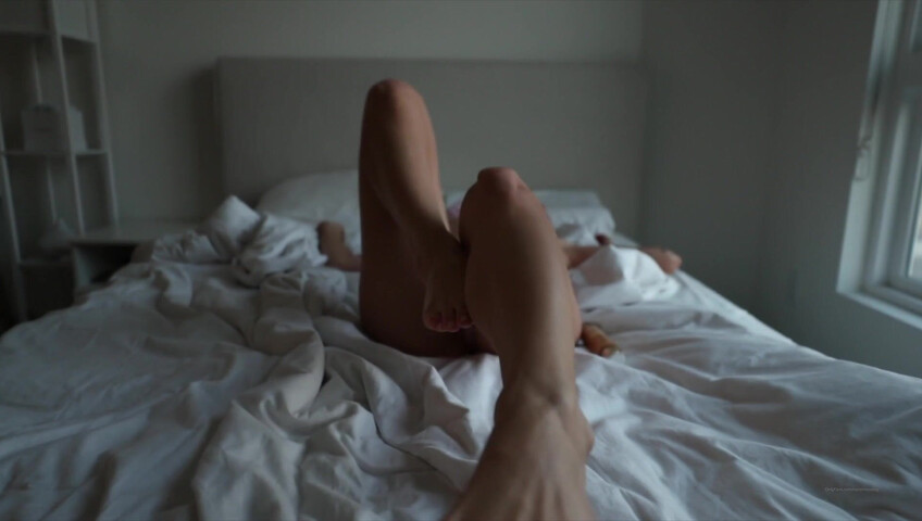 Caroline Zalog Feet and Pussy Tease