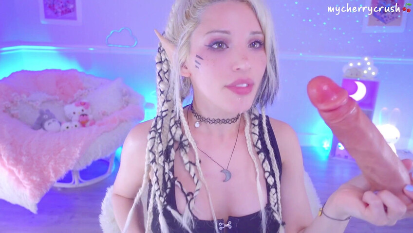 Cherry Crush ASMR - Slut Elf Throat