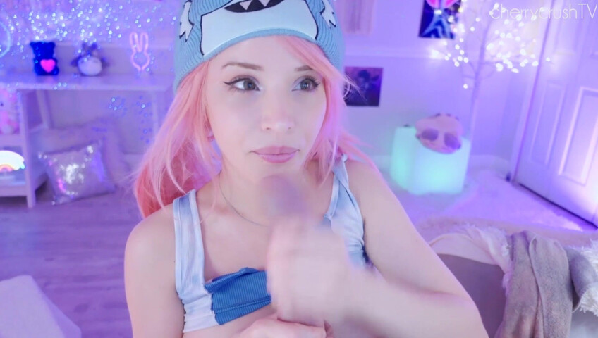 Cherrycrush - Sloppy sucking and riding dildo