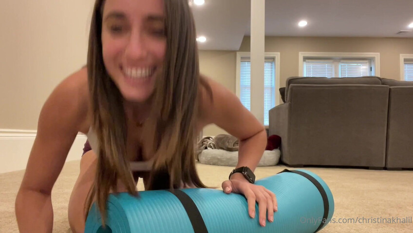 Christina Khalil - 15 September 2021 - Fitness PPV Video