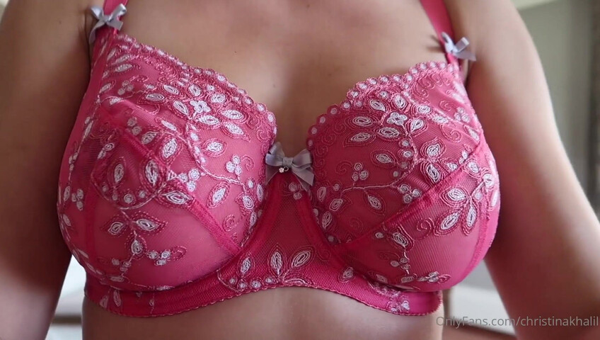 Christina Khalil Close Up Ass Bondage Play