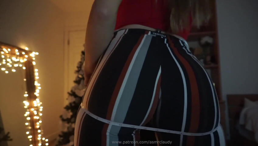 Claudy ASMR - 2 May 2021 - Leggings Booty Measure - Extra Video 2000 patrons Goal