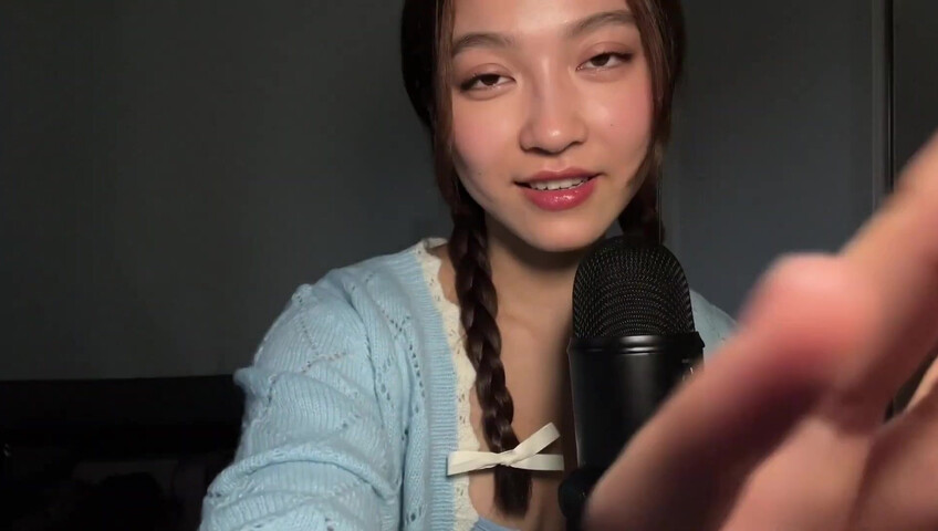 Cloud Crystal ASMR Patreon - 10 April 2024 - Spit Painting Your Face with a Light Saber