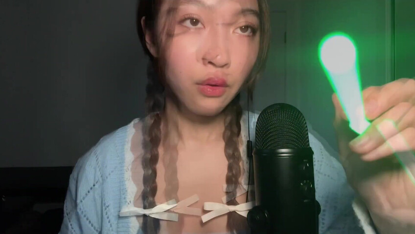 Cloud Crystal ASMR Patreon - 10 April 2024 - Spit Painting Your Face with a Light Saber