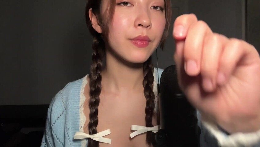Cloud Crystal ASMR Patreon - 10 April 2024 - Spit Painting Your Face with a Light Saber