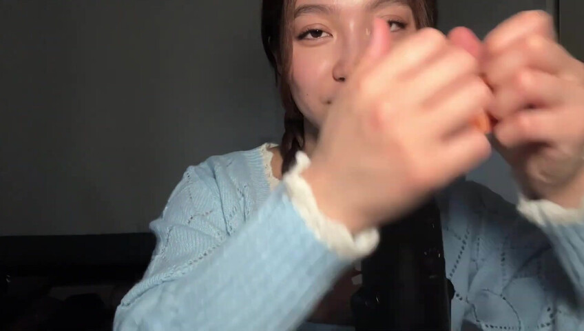 Cloud Crystal ASMR Patreon - 10 April 2024 - Spit Painting Your Face with a Light Saber