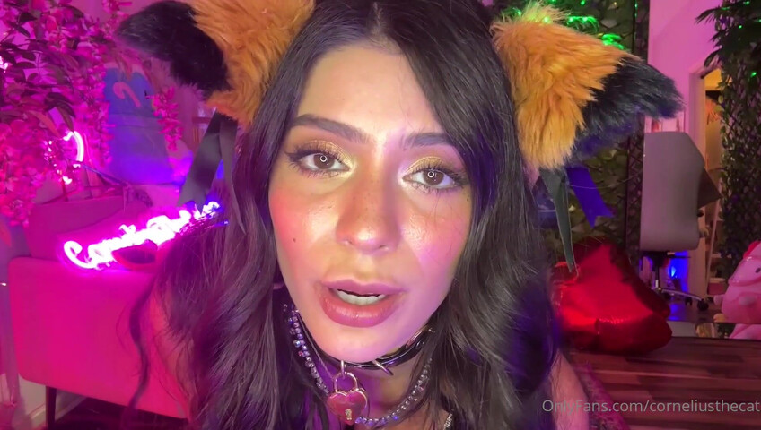 CorneliusTheCat - Moaning & Ear Licking in Lingerie – I'm So Wet for You