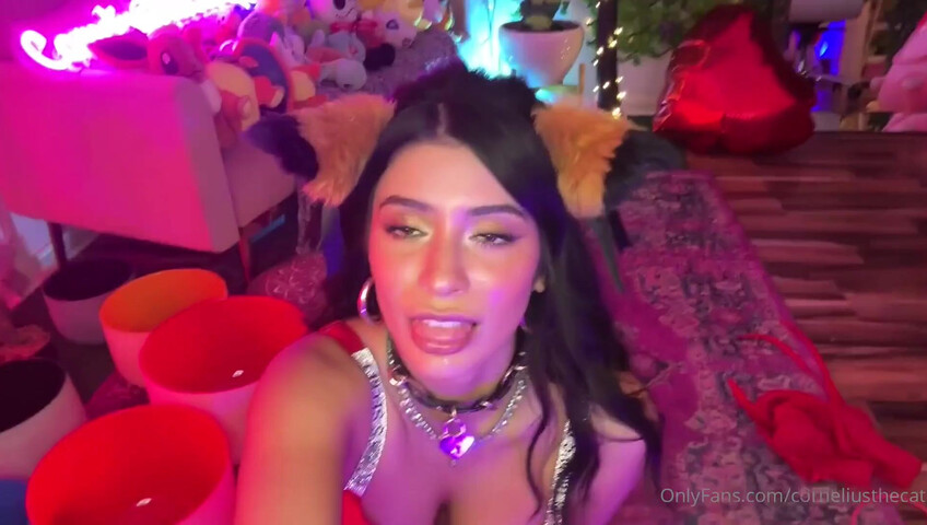 CorneliusTheCat - Moaning & Ear Licking in Lingerie – I'm So Wet for You