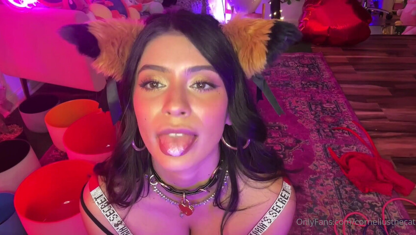 CorneliusTheCat - Moaning & Ear Licking in Lingerie – I'm So Wet for You