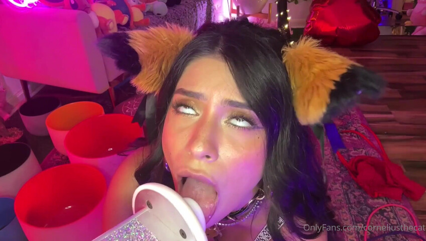CorneliusTheCat - Moaning & Ear Licking in Lingerie – I'm So Wet for You