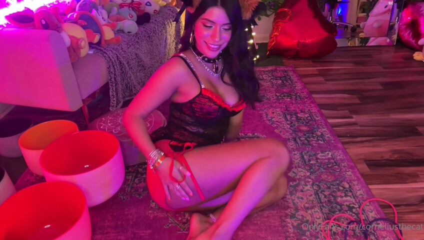 CorneliusTheCat - Moaning & Ear Licking in Lingerie – I'm So Wet for You