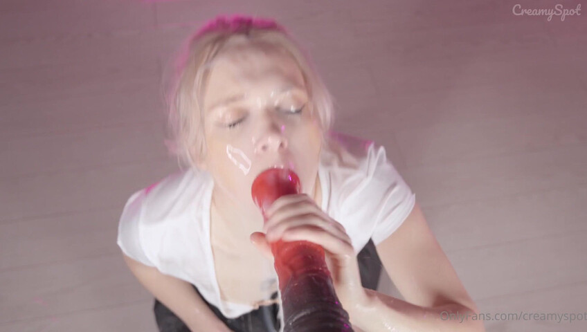 Creamy Spot - Pink Light Black Skirt