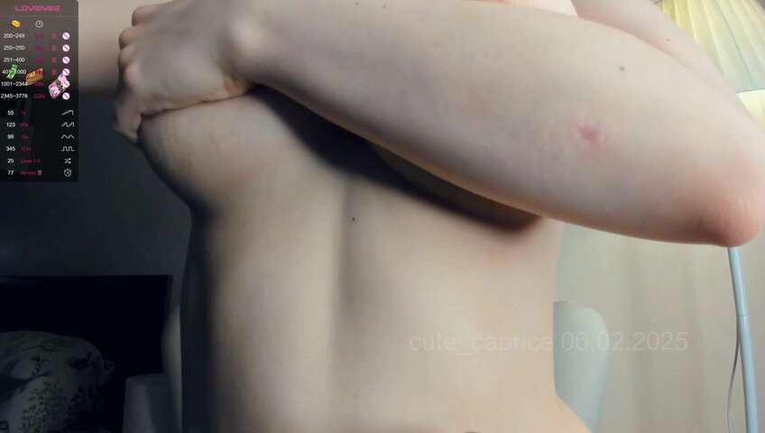 Cute Caprice - 7 February 2025 - Big Natural Boobs - Webcam