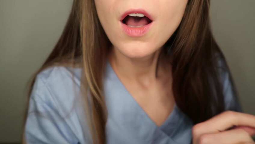CuteGirlfriend ASMR - Medical Exam Turns Into JOI