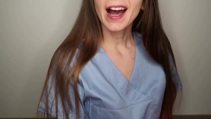 CuteGirlfriend ASMR - Medical Exam Turns Into JOI