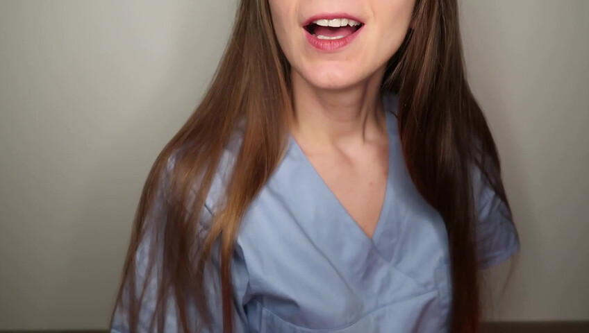 CuteGirlfriend ASMR - Medical Exam Turns Into JOI