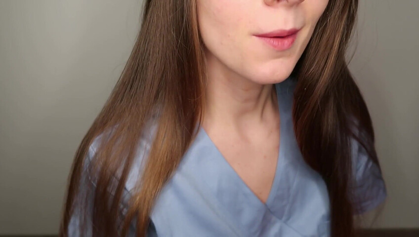 CuteGirlfriend ASMR - Medical Exam Turns Into JOI