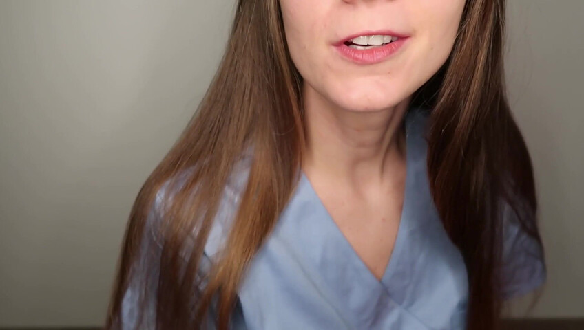 CuteGirlfriend ASMR - Medical Exam Turns Into JOI