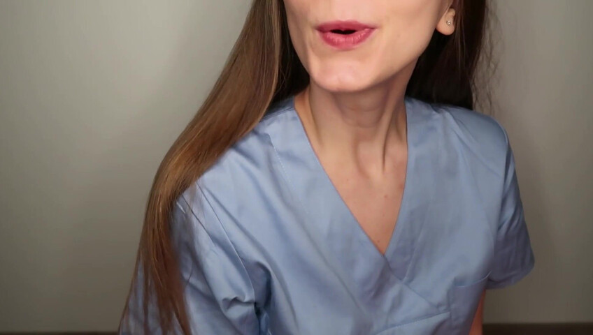 CuteGirlfriend ASMR - Medical Exam Turns Into JOI