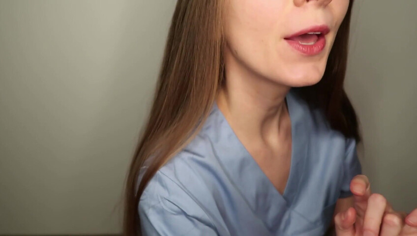 CuteGirlfriend ASMR - Medical Exam Turns Into JOI