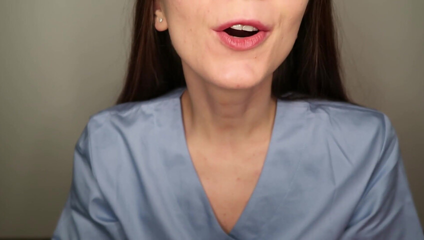 CuteGirlfriend ASMR - Medical Exam Turns Into JOI