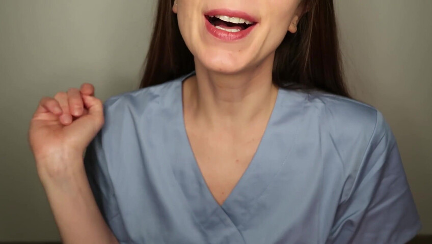 CuteGirlfriend ASMR - Medical Exam Turns Into JOI