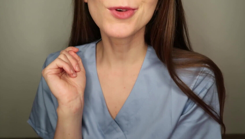 CuteGirlfriend ASMR - Medical Exam Turns Into JOI