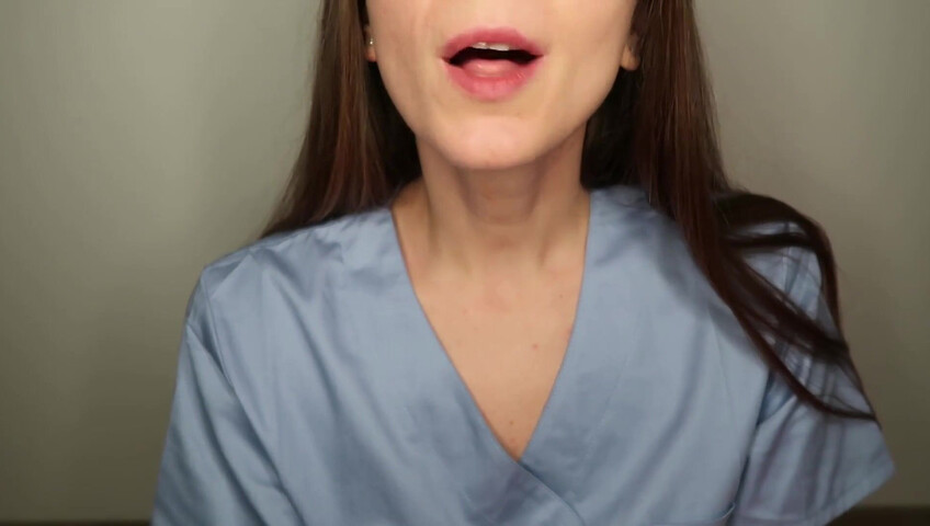 CuteGirlfriend ASMR - Medical Exam Turns Into JOI