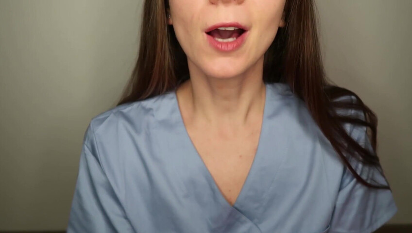 CuteGirlfriend ASMR - Medical Exam Turns Into JOI