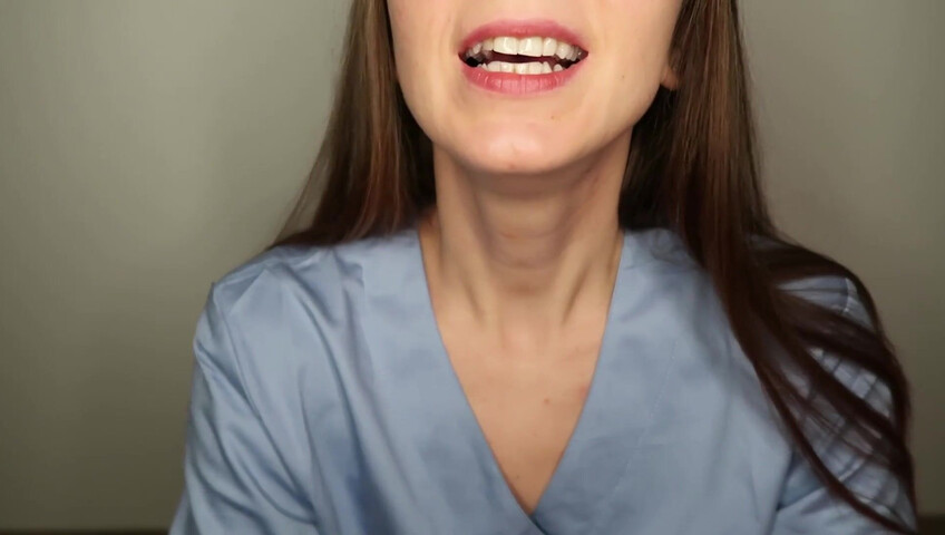 CuteGirlfriend ASMR - Medical Exam Turns Into JOI