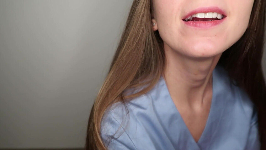 CuteGirlfriend ASMR - Medical Exam Turns Into JOI