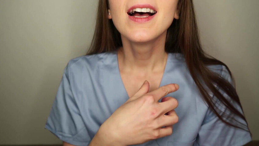 CuteGirlfriend ASMR - Medical Exam Turns Into JOI
