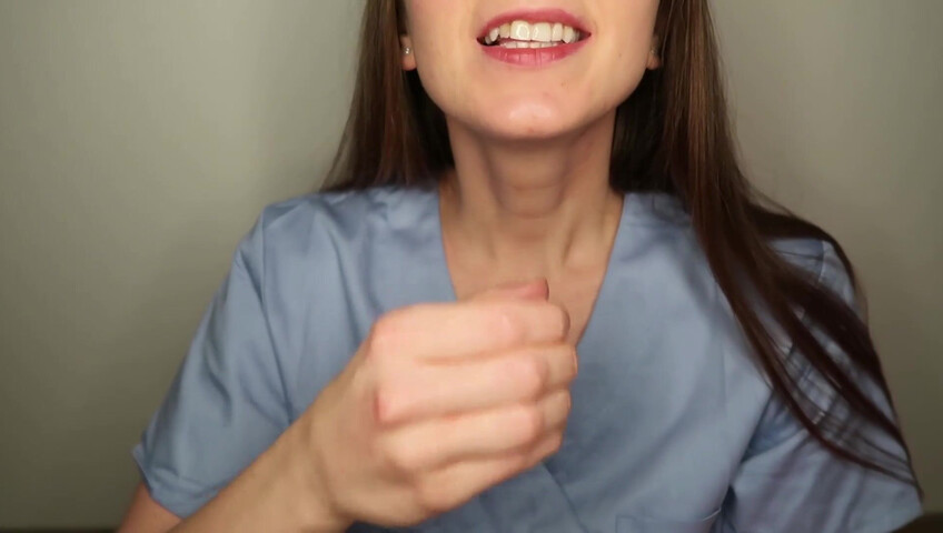 CuteGirlfriend ASMR - Medical Exam Turns Into JOI