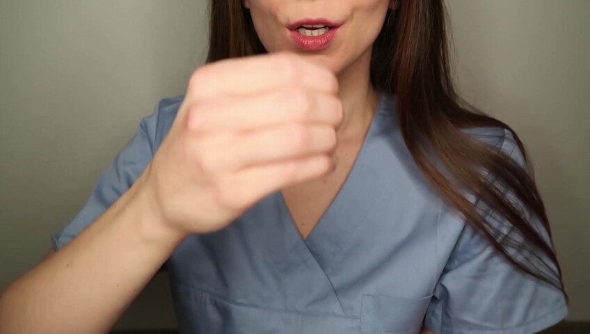CuteGirlfriend ASMR - Medical Exam Turns Into JOI