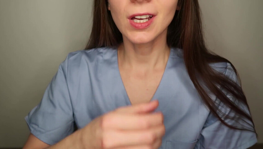 CuteGirlfriend ASMR - Medical Exam Turns Into JOI