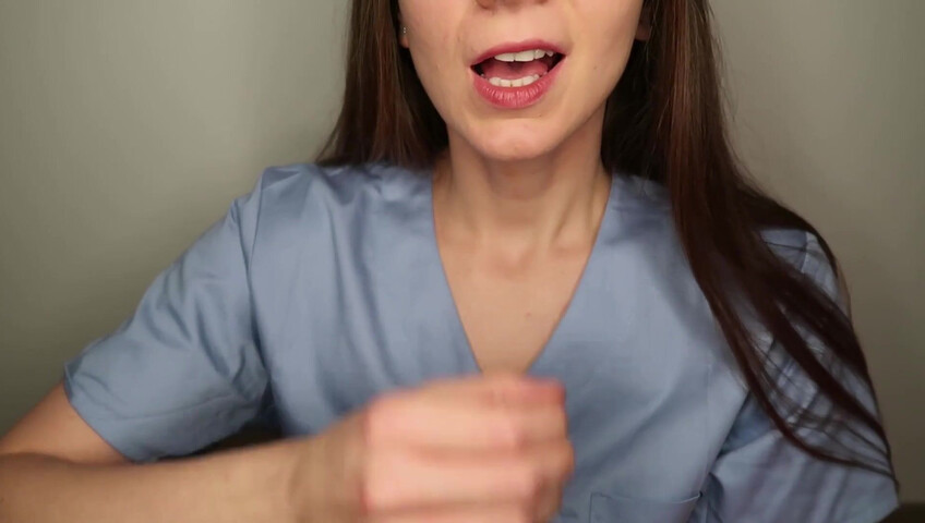 CuteGirlfriend ASMR - Medical Exam Turns Into JOI