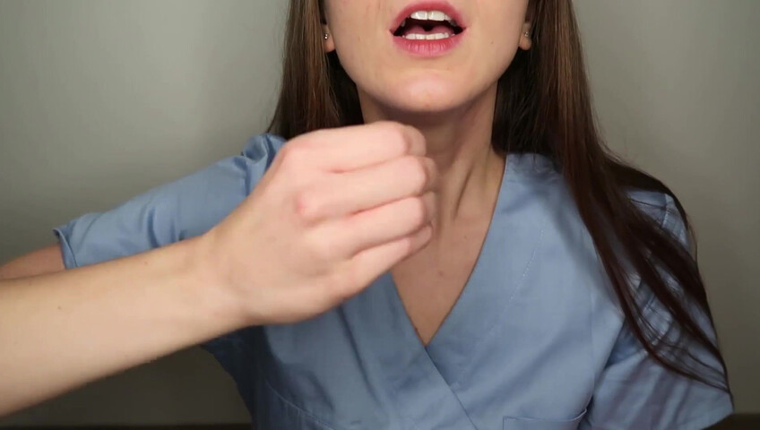 CuteGirlfriend ASMR - Medical Exam Turns Into JOI