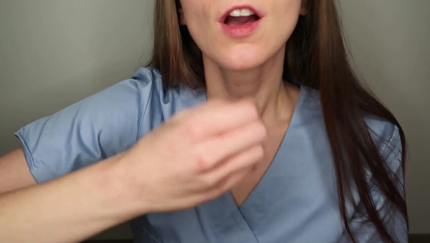 CuteGirlfriend ASMR - Medical Exam Turns Into JOI