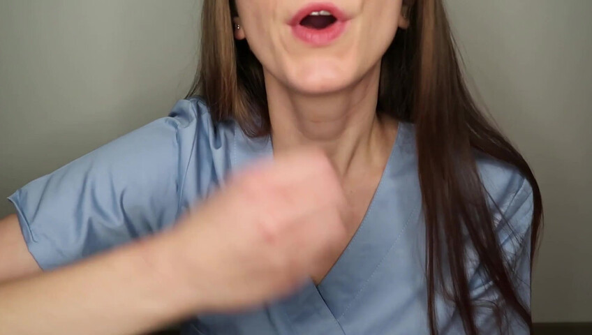 CuteGirlfriend ASMR - Medical Exam Turns Into JOI