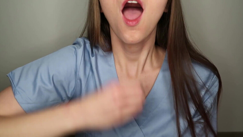 CuteGirlfriend ASMR - Medical Exam Turns Into JOI