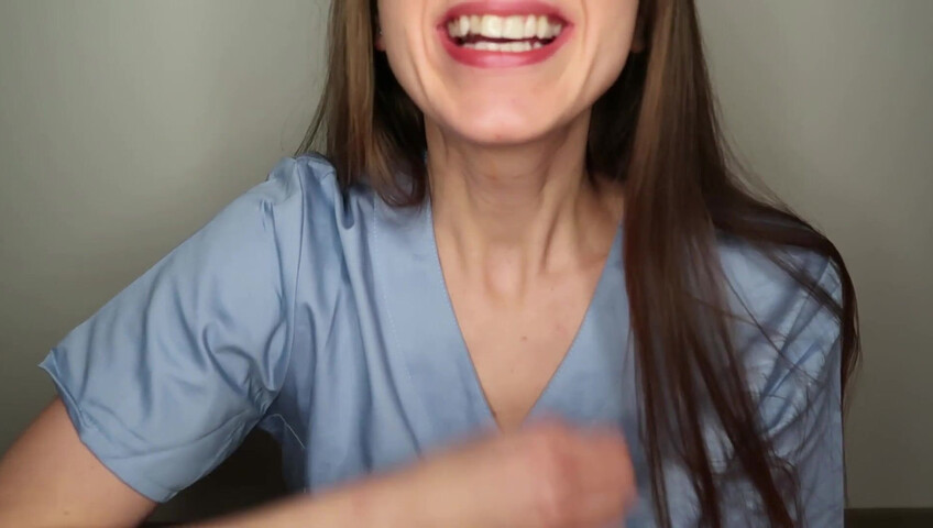 CuteGirlfriend ASMR - Medical Exam Turns Into JOI