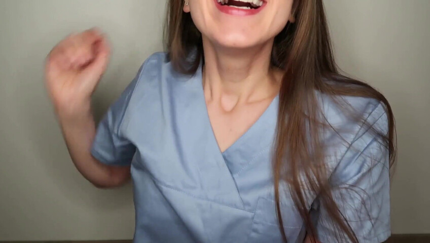 CuteGirlfriend ASMR - Medical Exam Turns Into JOI