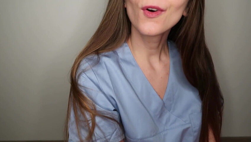 CuteGirlfriend ASMR - Medical Exam Turns Into JOI