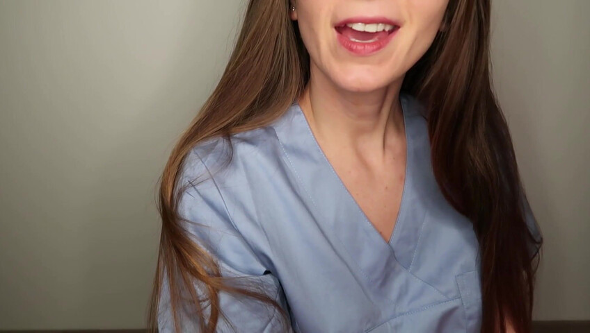CuteGirlfriend ASMR - Medical Exam Turns Into JOI