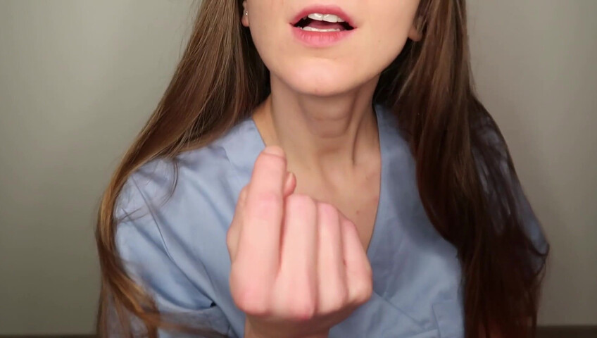 CuteGirlfriend ASMR - Medical Exam Turns Into JOI