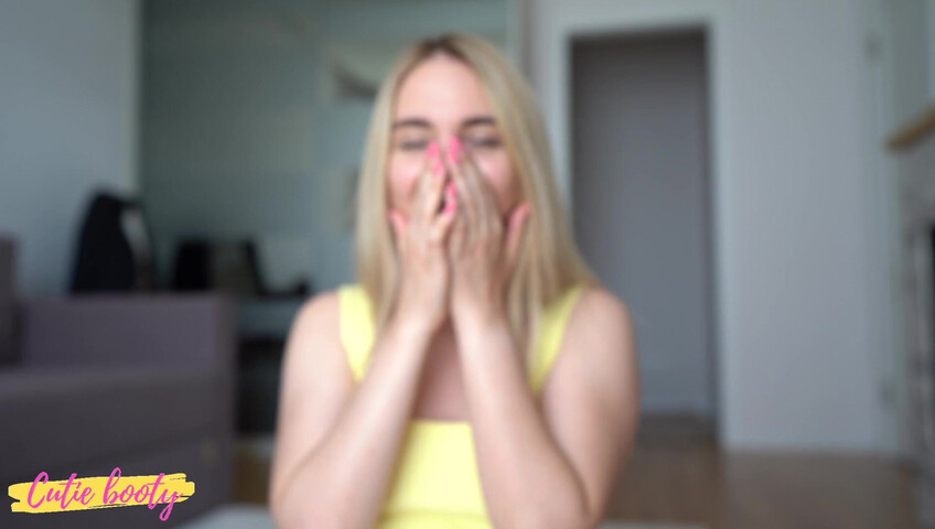 Cutie booty - JOI Sister Masturbates 4K