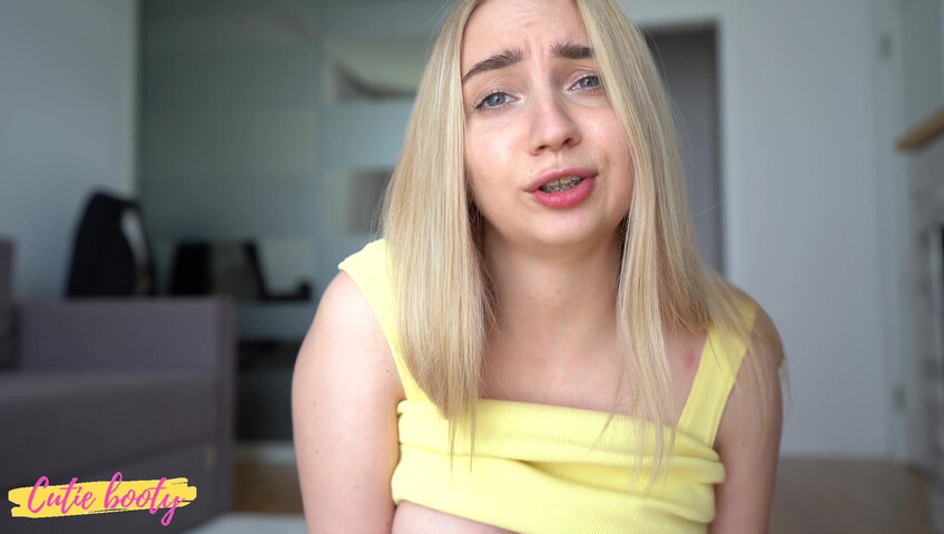 Cutie booty - JOI Sister Masturbates 4K