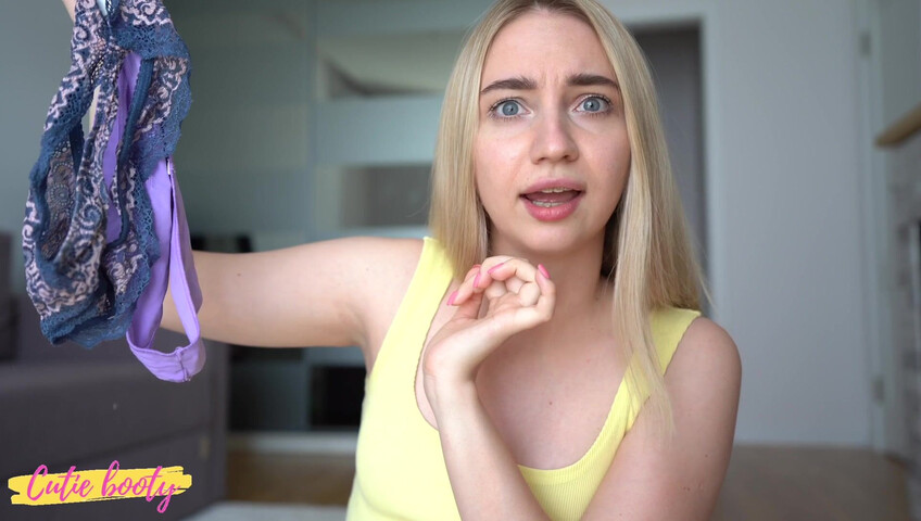 Cutie booty - JOI Sister Masturbates 4K