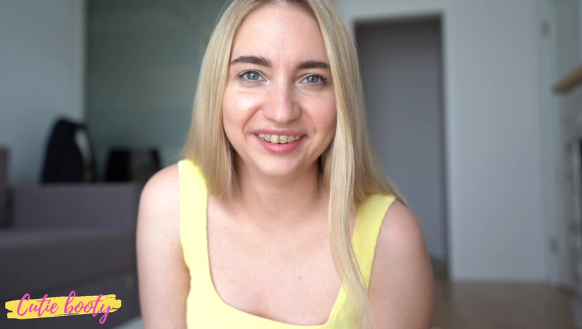 Cutie booty - JOI Sister Masturbates 4K