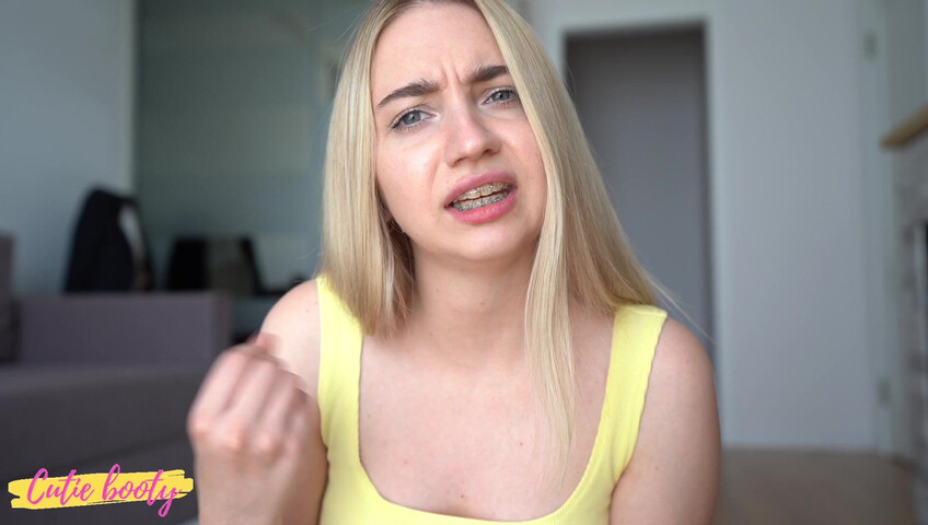 Cutie booty - JOI Sister Masturbates 4K